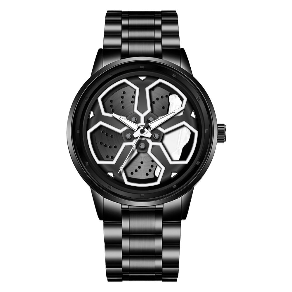 Personality Trendy Boys Luminous Good Luck Watch