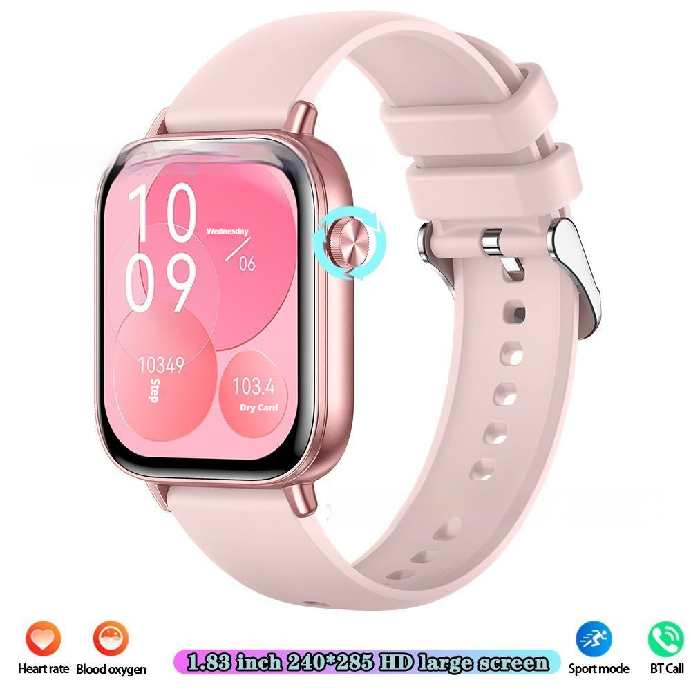 Smart Watch Mobile Pedometer Heart Rate Monitoring Bluetooth Calling 169 Touch Display Smart Bracelet