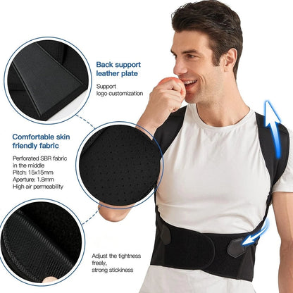 Adjustable Back Posture Belt